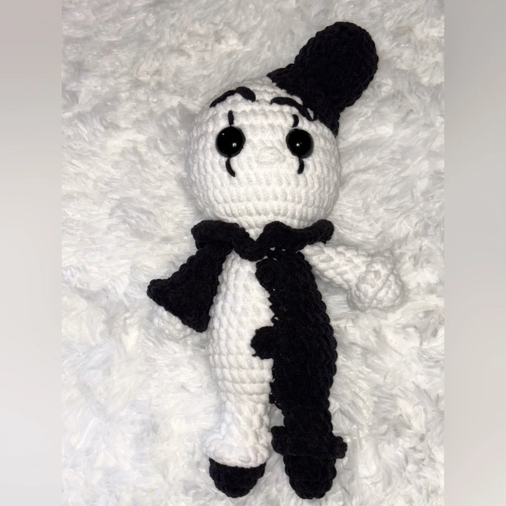 Handmade Crochet Creepy Doll